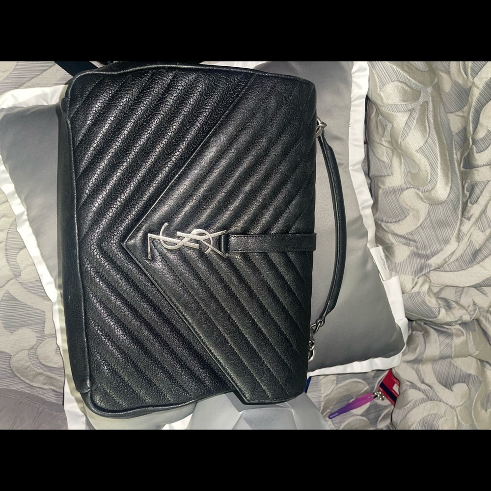 Ysl college flap bag